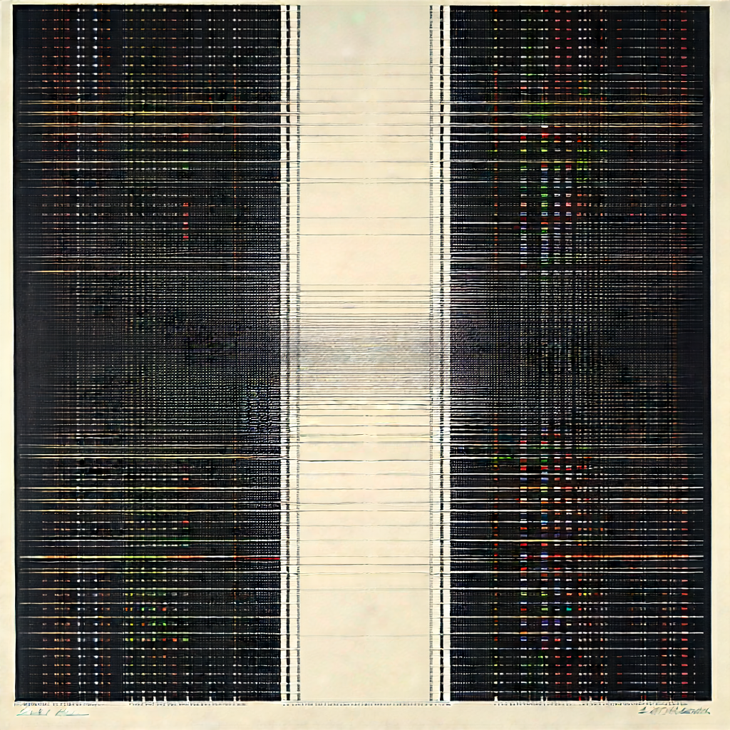 Close-up of sensor array