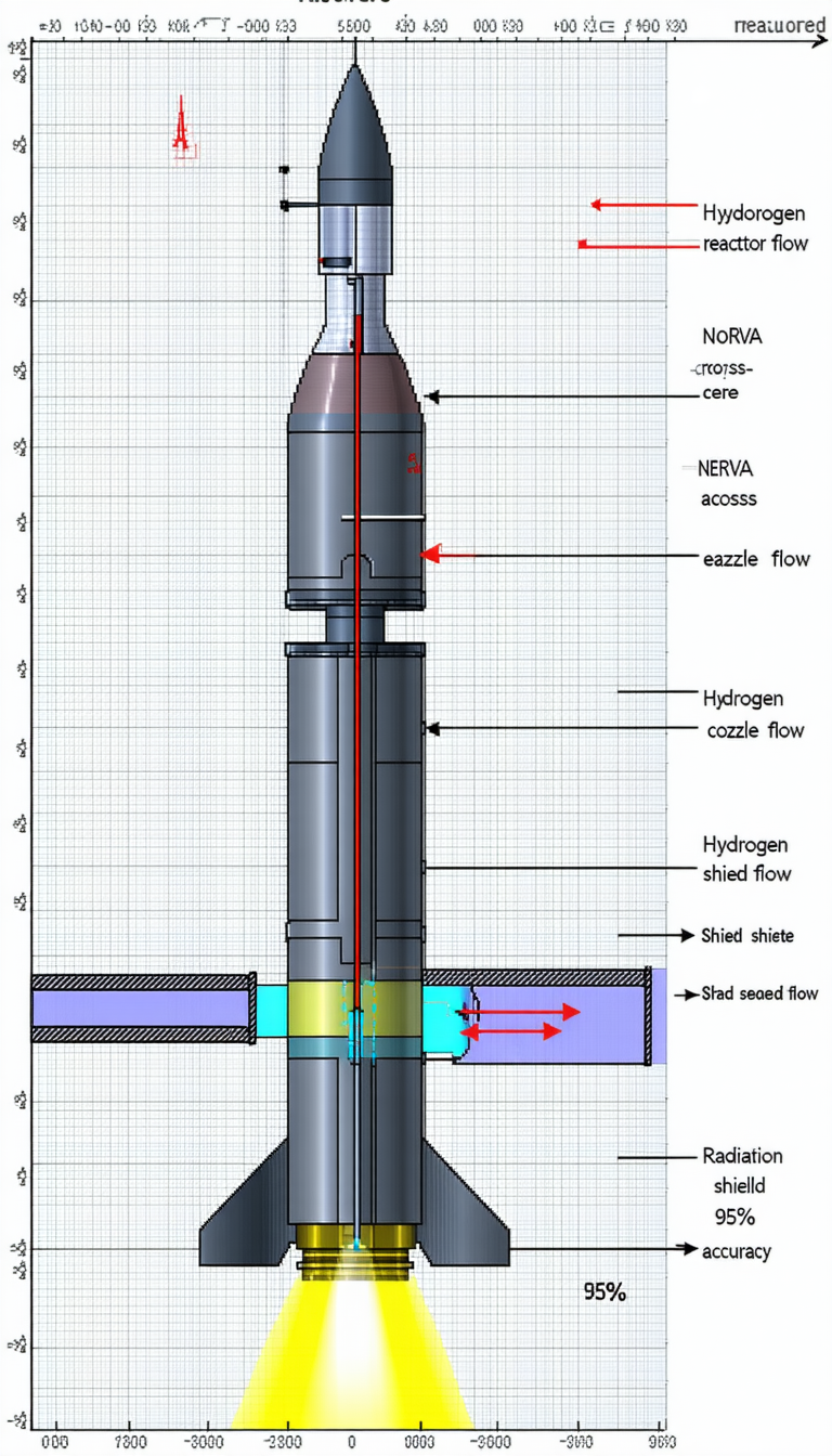A Diagram Of A Rocket Engine, With A Focus On The Fuel System