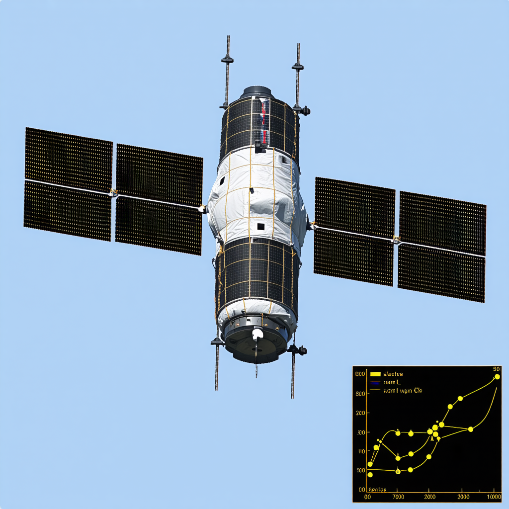 In The Image, There Is A Space Shuttle Flying High In The Sky