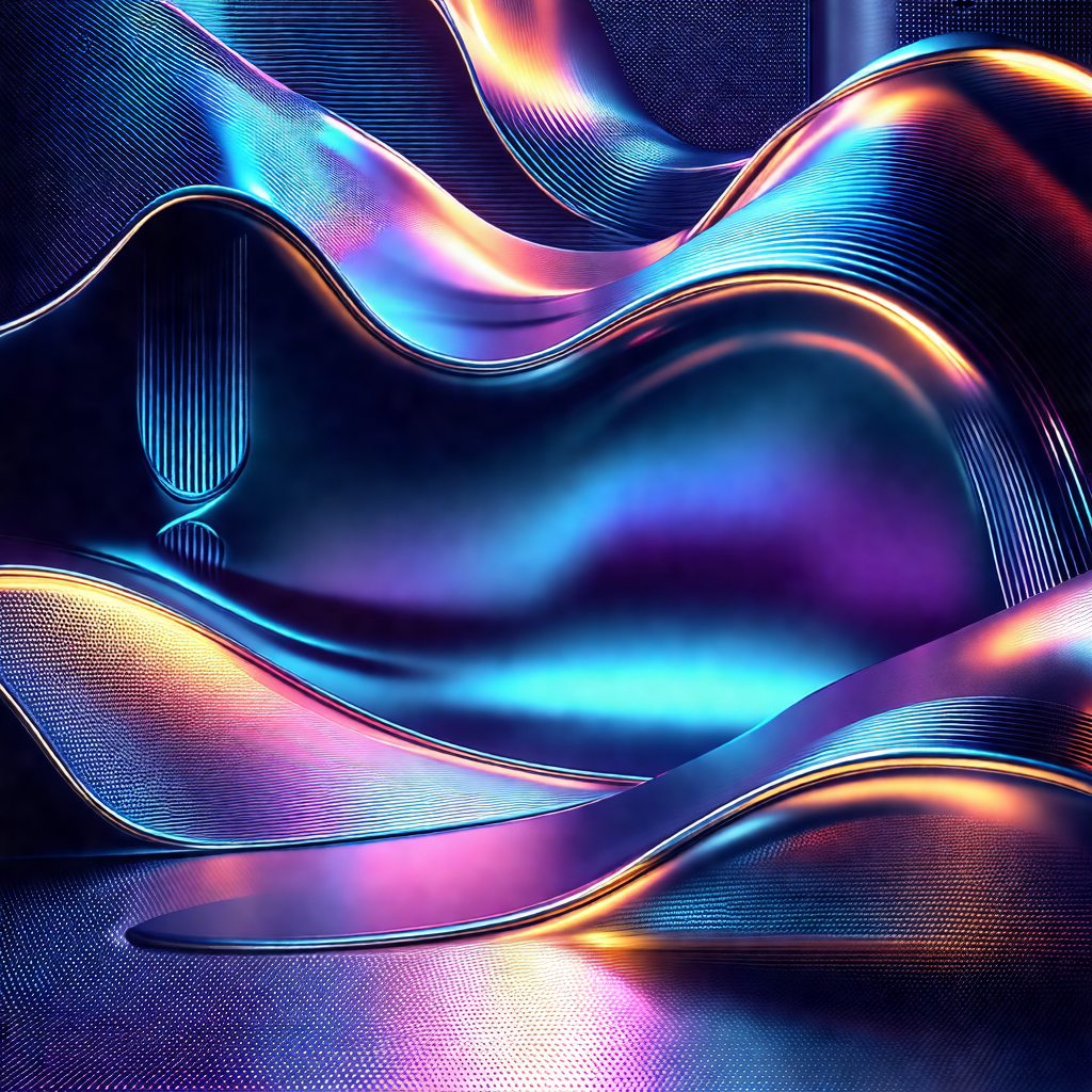 Purple and blue swirl pattern, which appears to be a part...