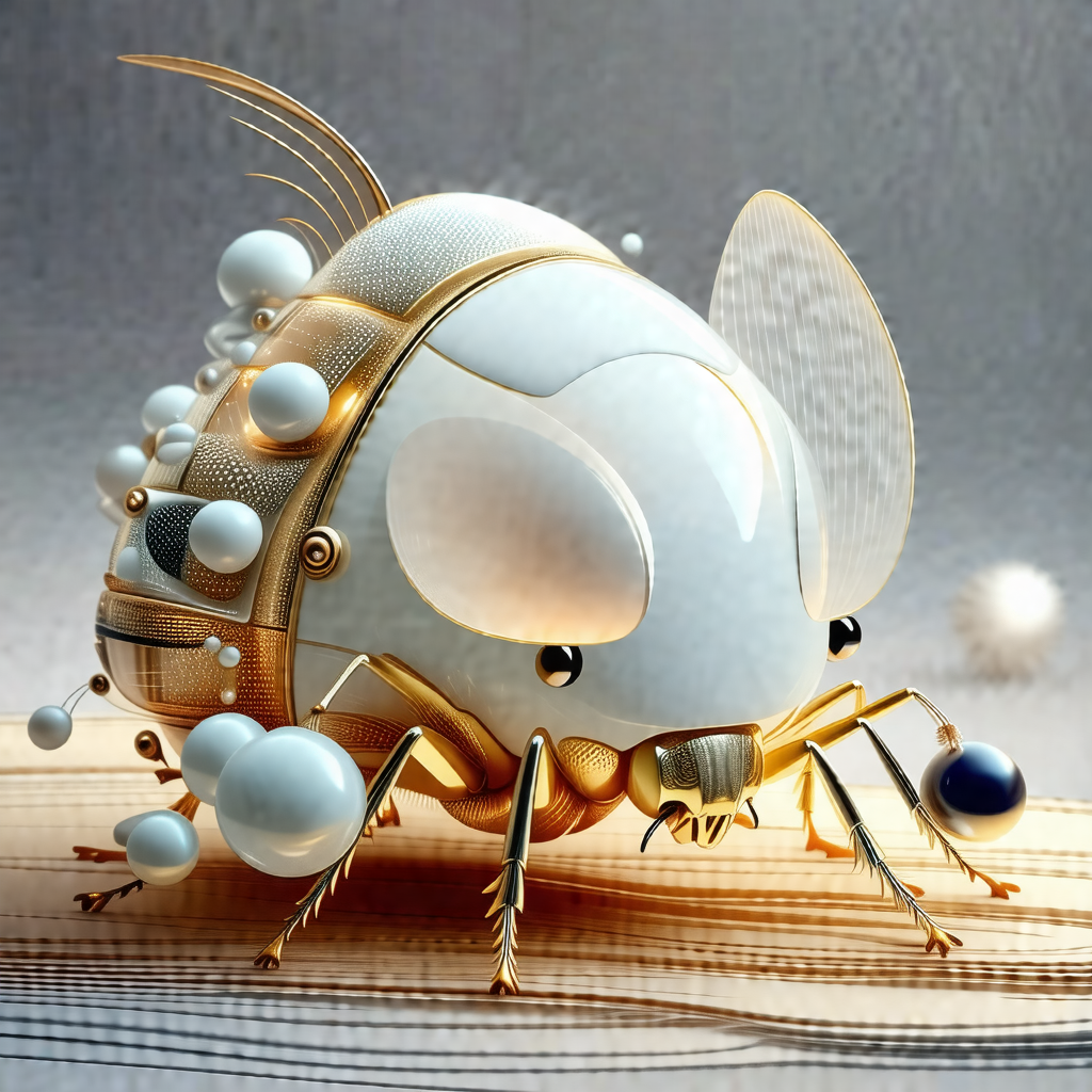 Unique and creative design of a beetle, which is a type o...