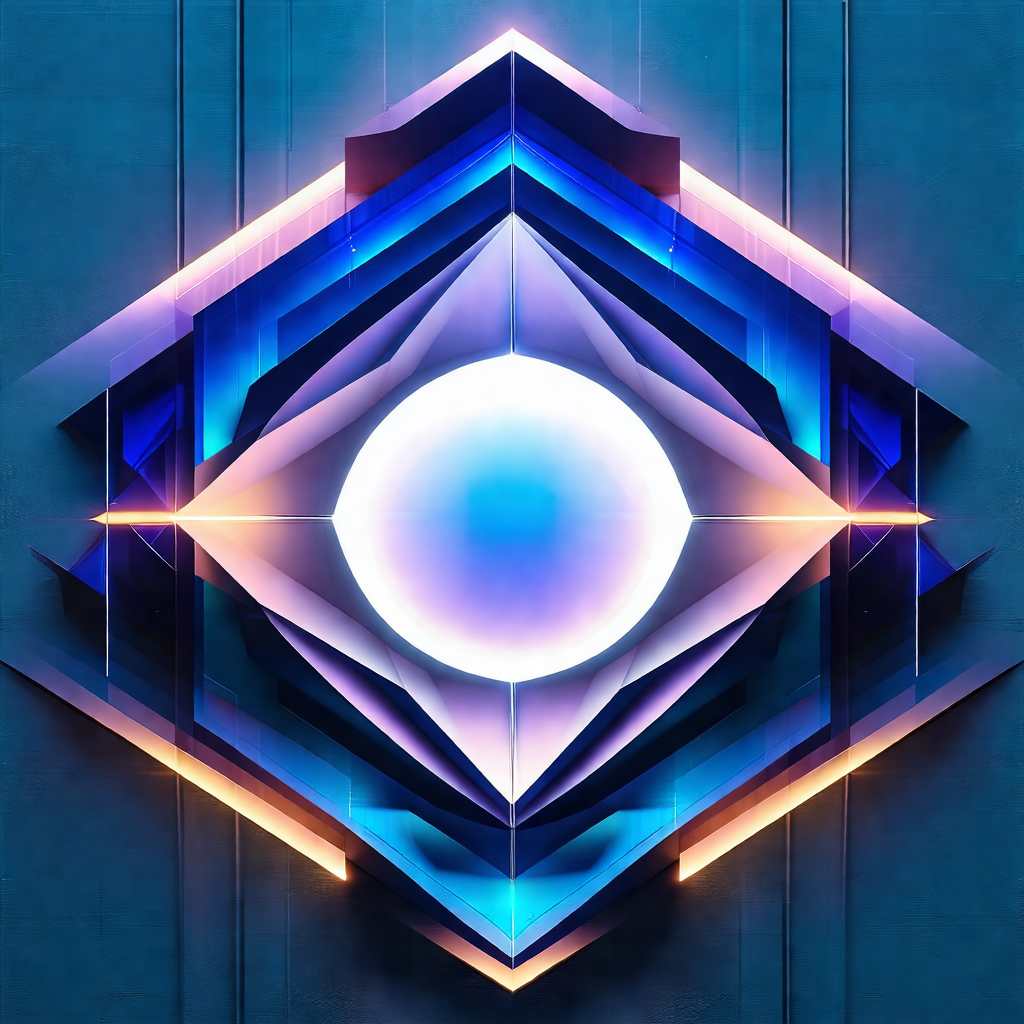 Large, brightly colored, and abstractly designed sphere