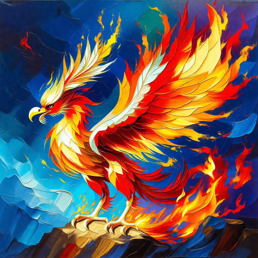 Large, colorful bird with a long tail, standing on a rock...