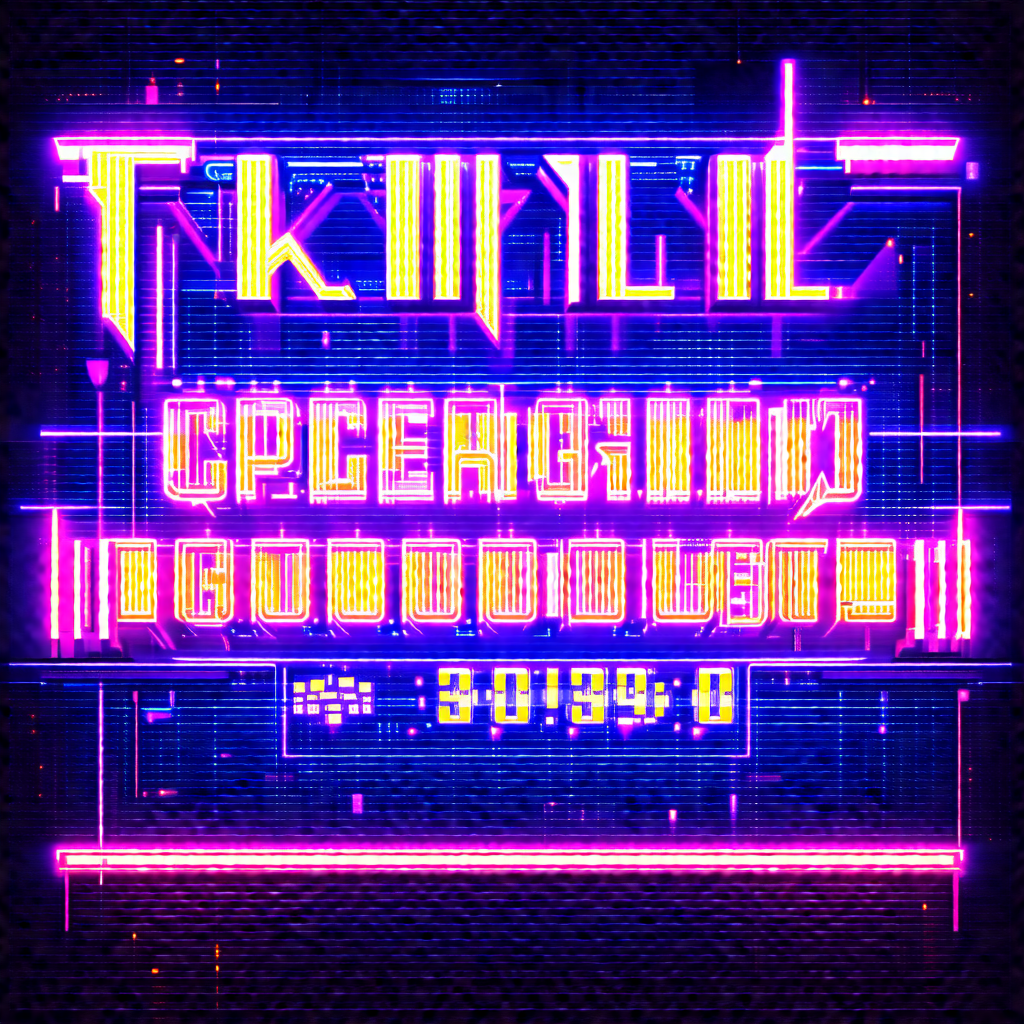 Neon sign that reads "tkmilli"