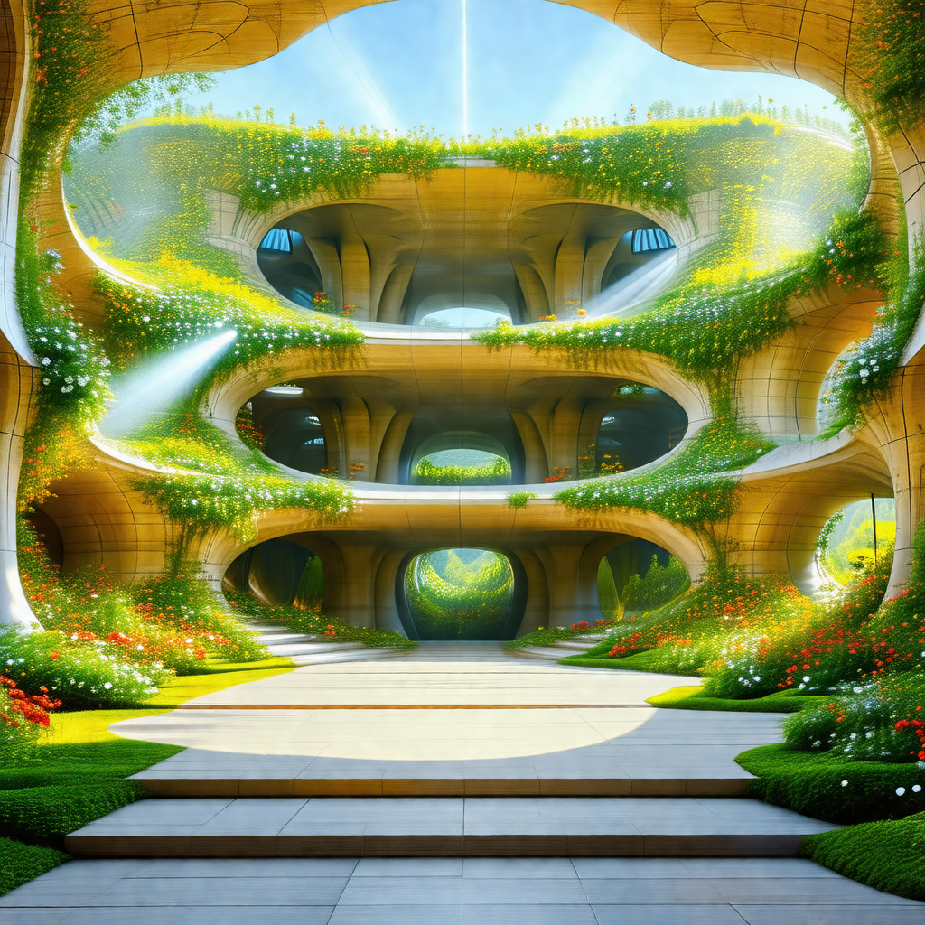 Computer-generated (cgi) depiction of a large, futuristic...