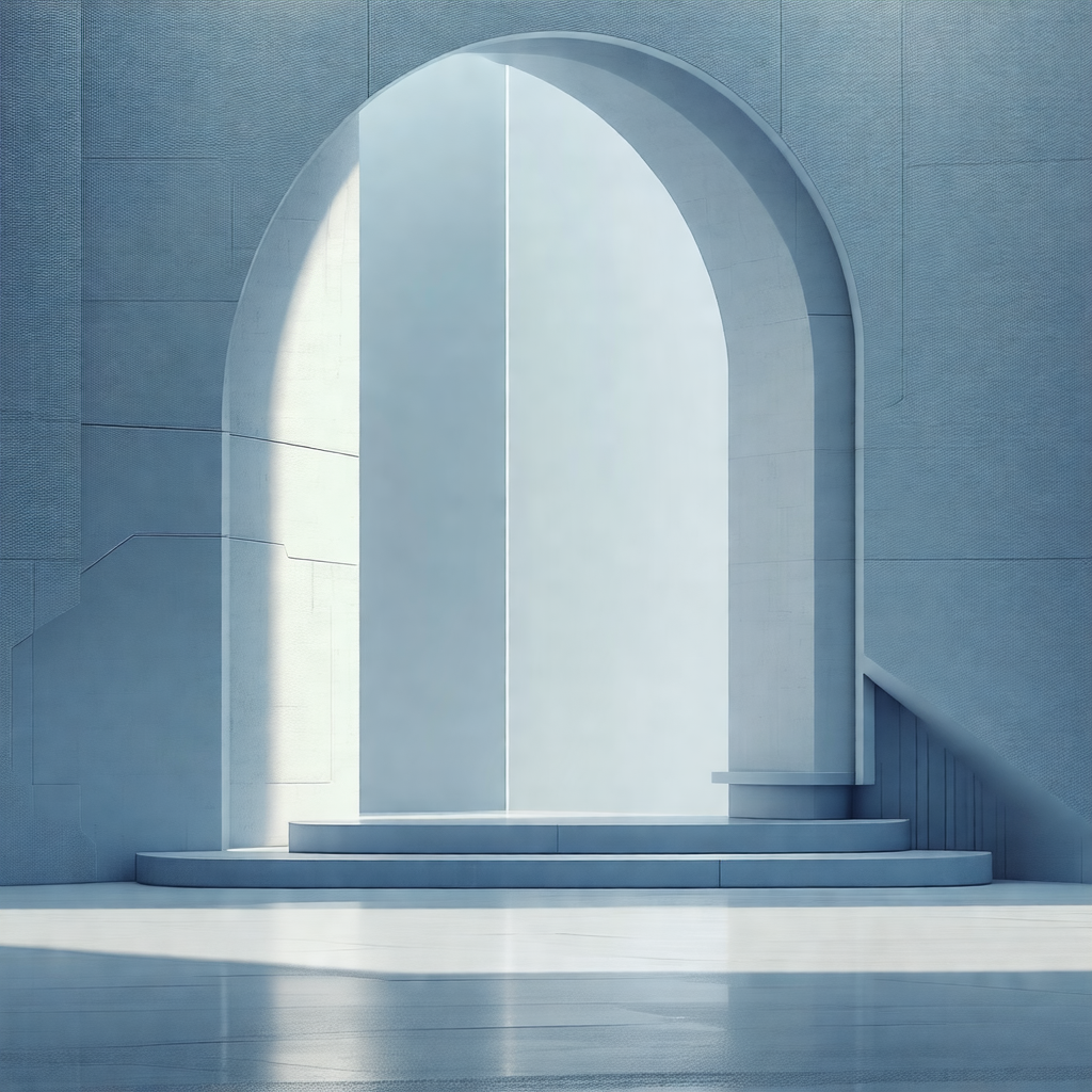 Large, open, and empty room with a white color scheme
