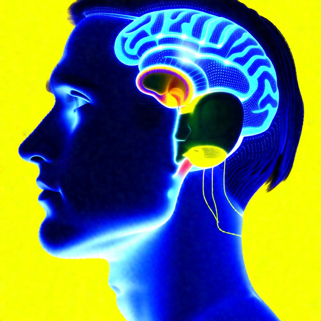 Close-up of a man's head, focusing on the side of his face