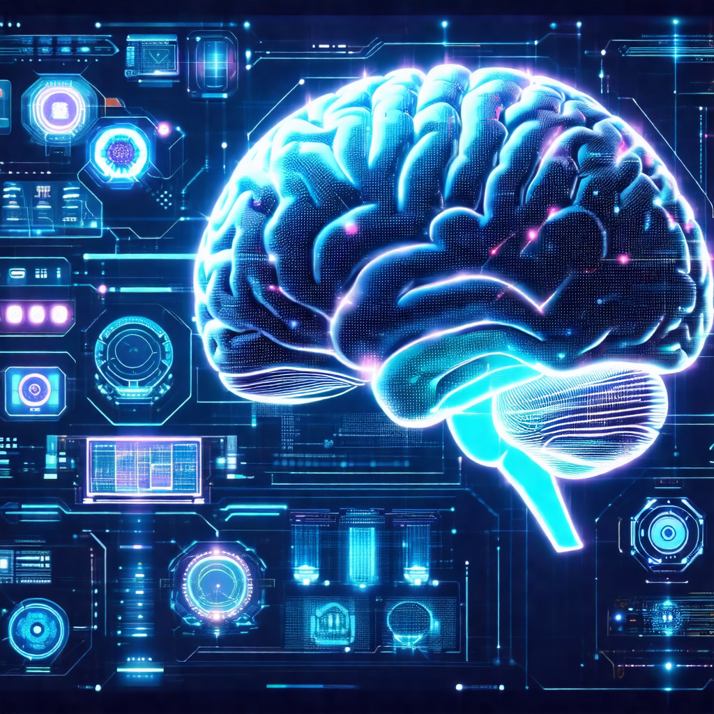 Close-up of a human brain, with a focus on the frontal lobe