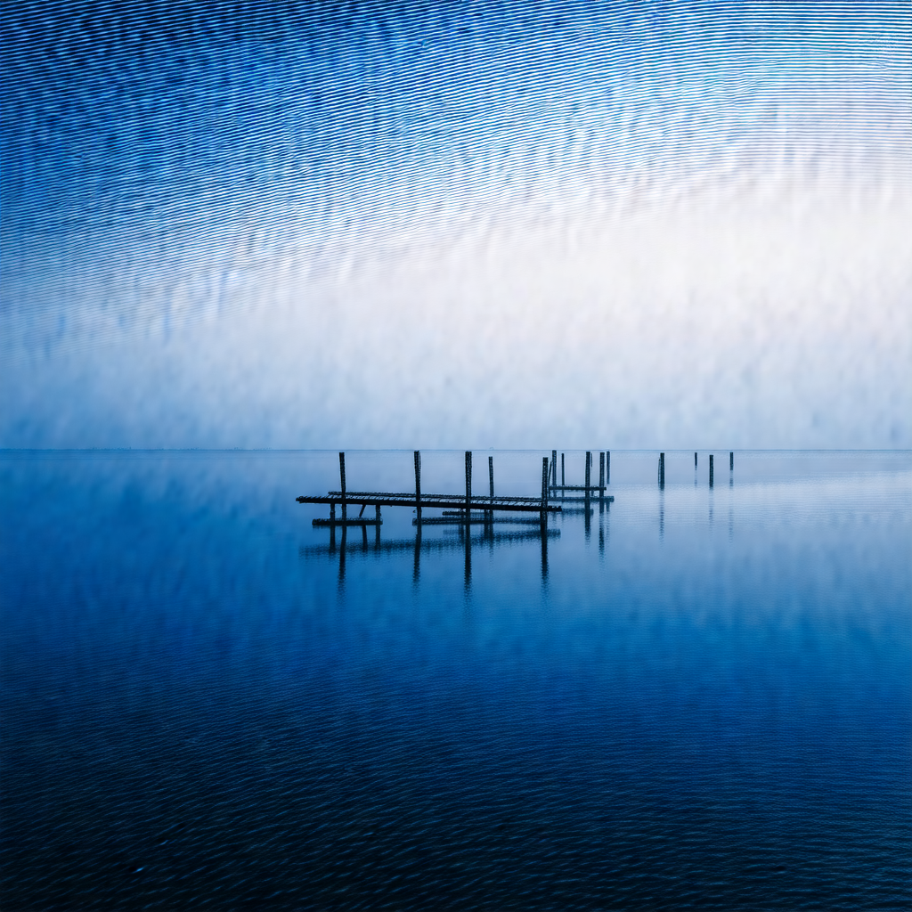 Pier extending out into the water