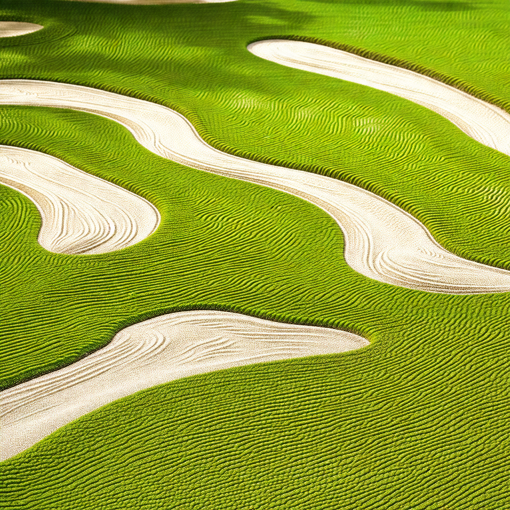 Lush green golf course with a variety of holes