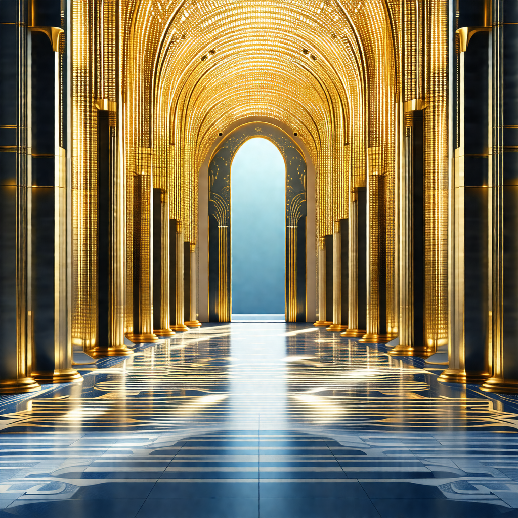 Large, ornate building with a grand entrance