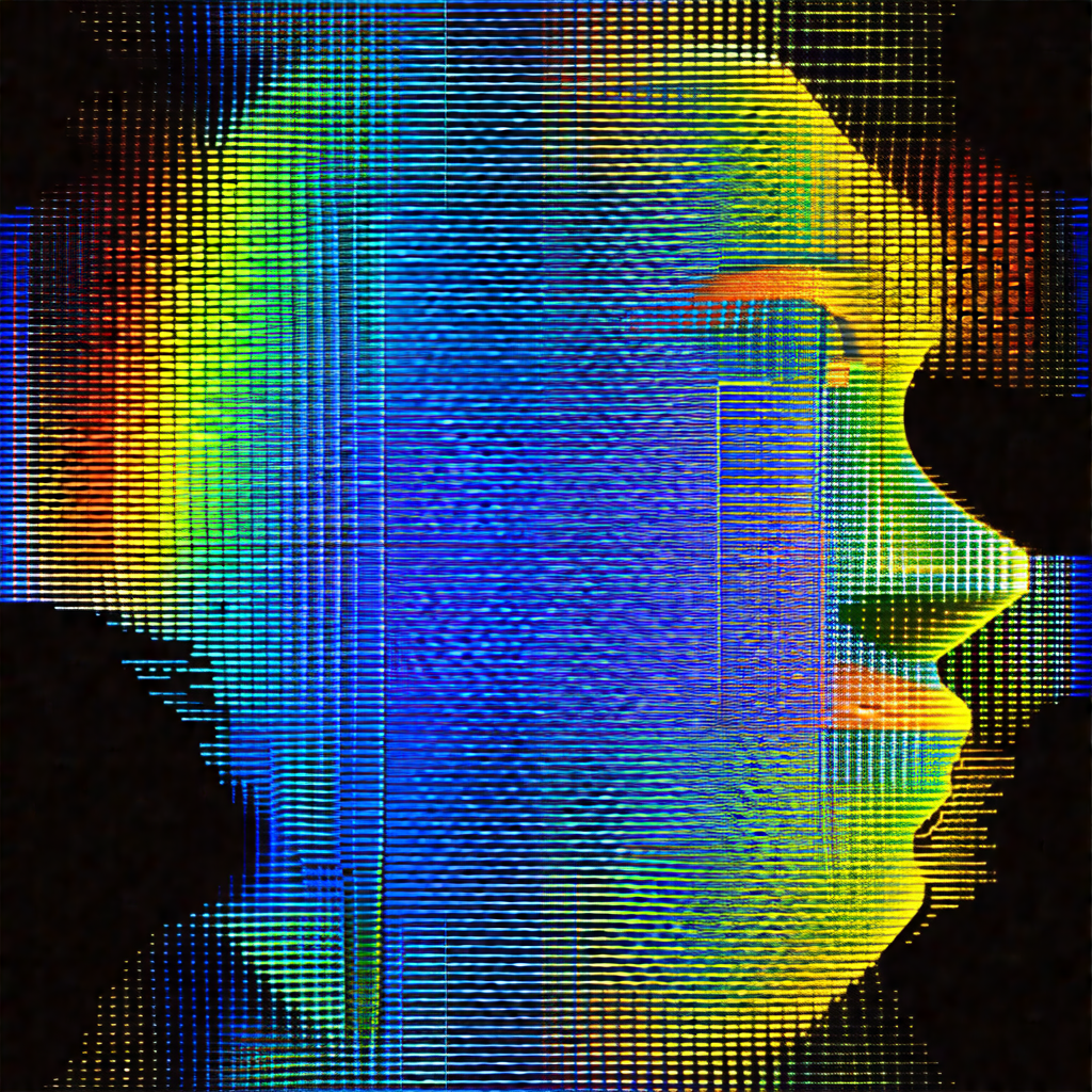 Close-up of a person's face, with a focus on the nose