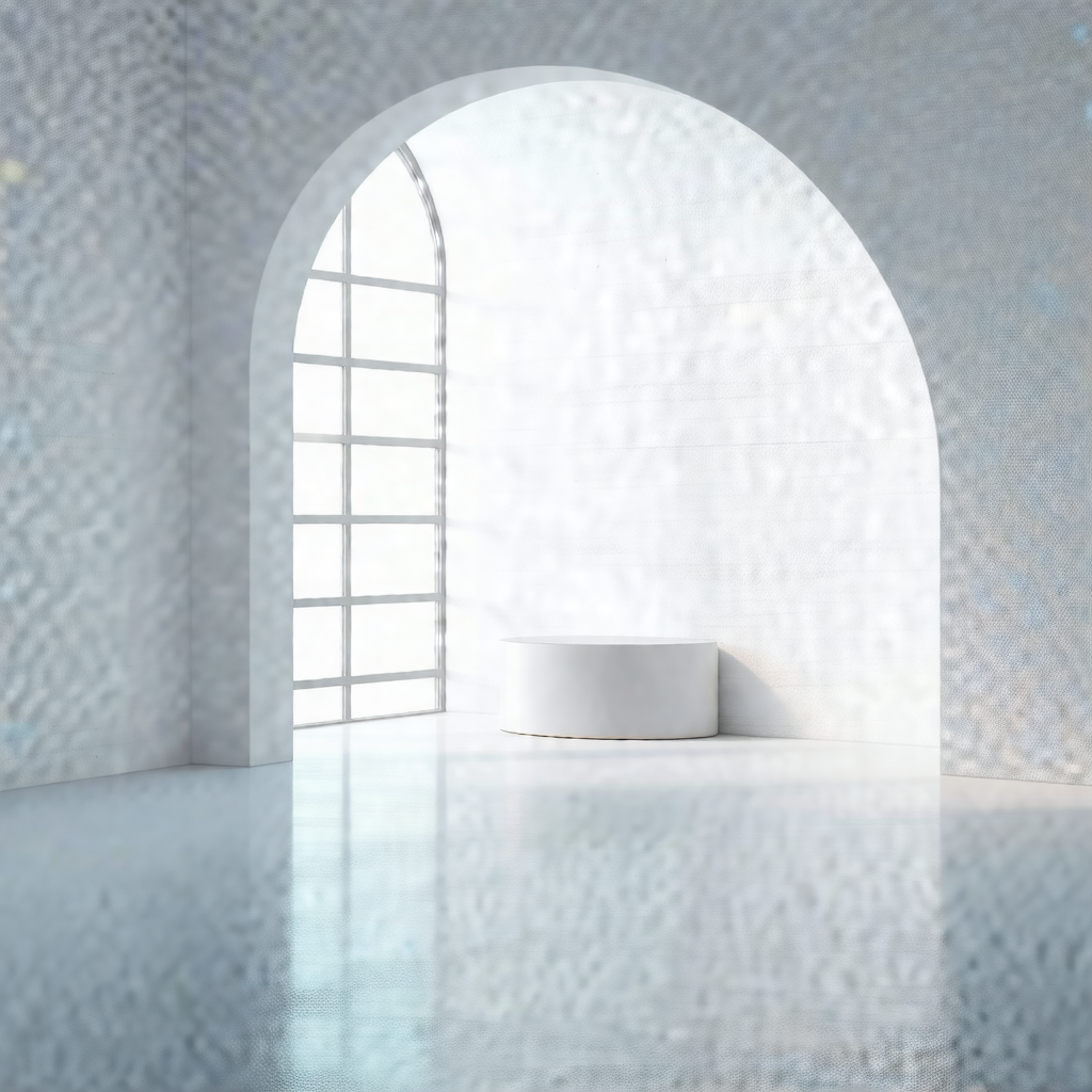 Large, open, and empty room with a white color scheme