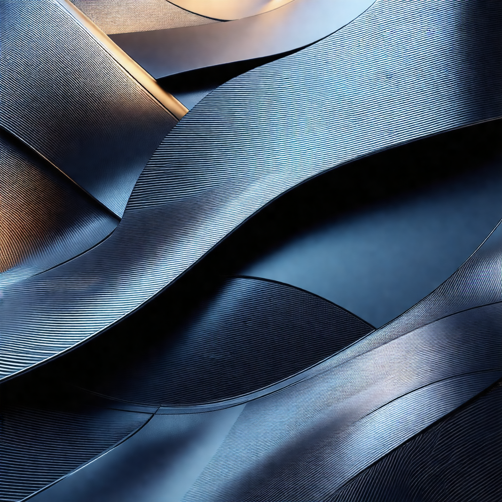 Large, curved metal structure that resembles a sculpture ...