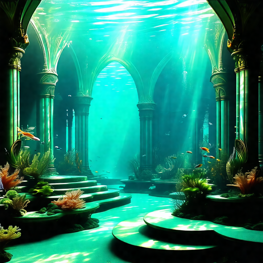 Large, open aquarium with a variety of fish swimming in t...