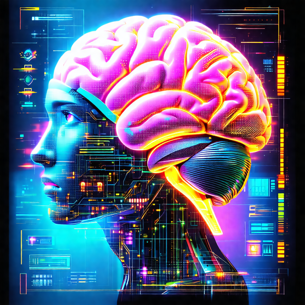 3d computer-generated image of a human head, with a close...
