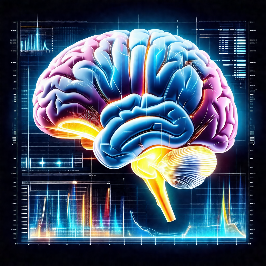 3d computer-generated illustration of a human brain