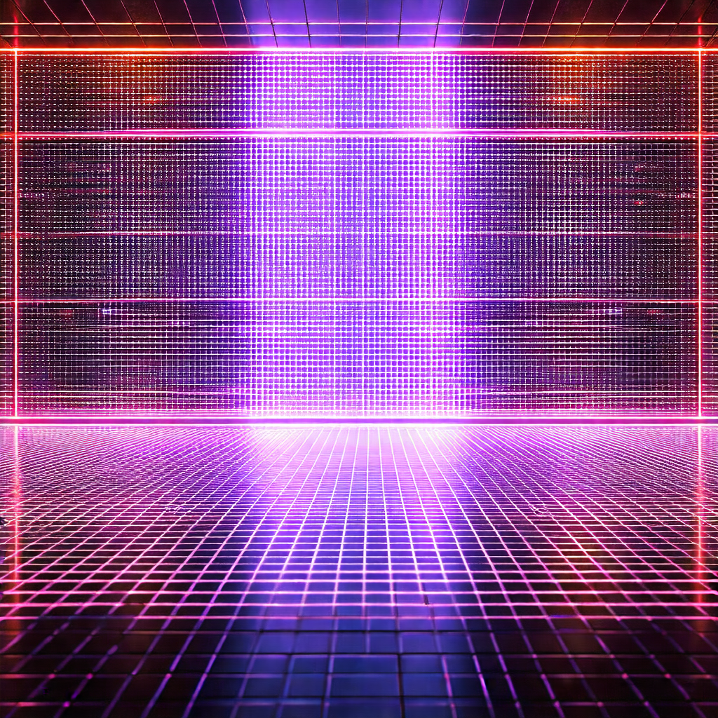 Purple room with a large, open doorway