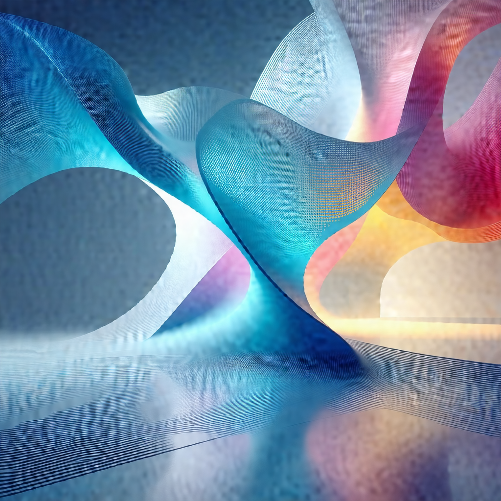 Large, colorful sculpture made of metal