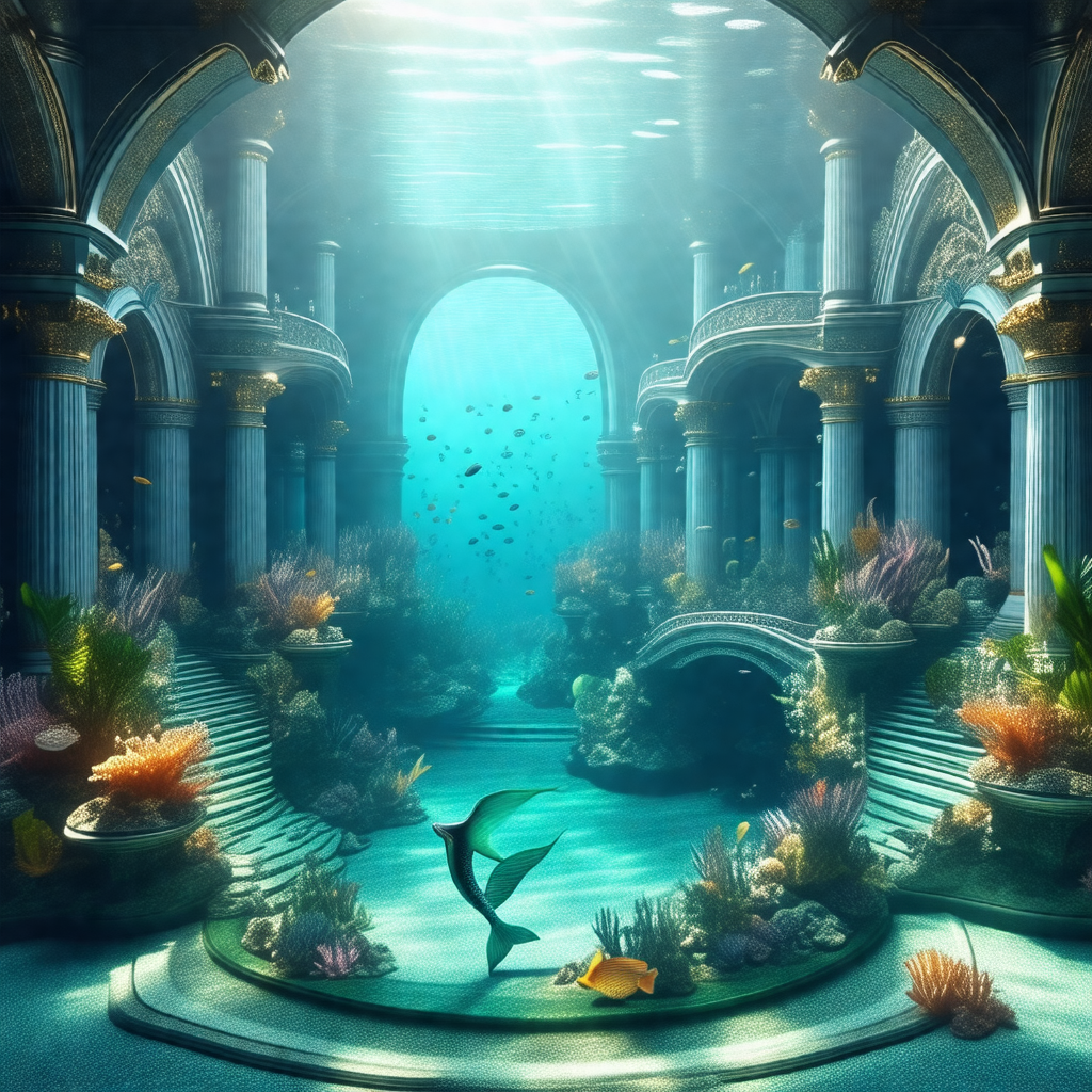 Beautiful underwater scene with a variety of colorful fis...