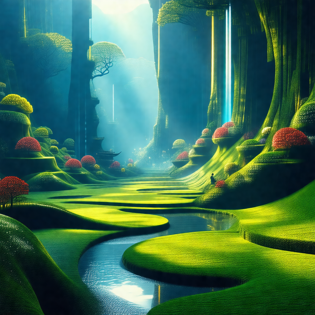 Beautifully drawn, colorful, and detailed illustration of...