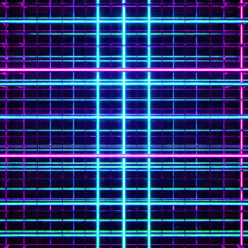 Close-up of a colorful, patterned screen
