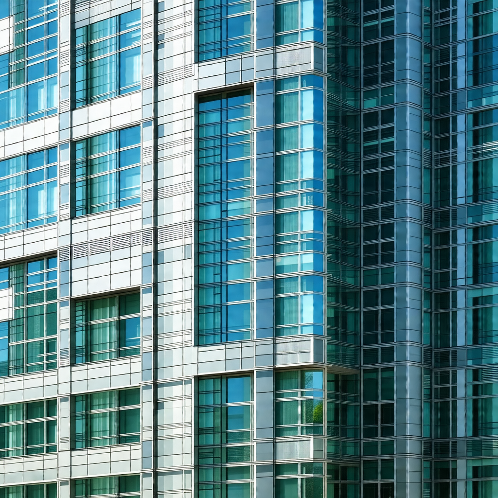 Large, tall building with many windows