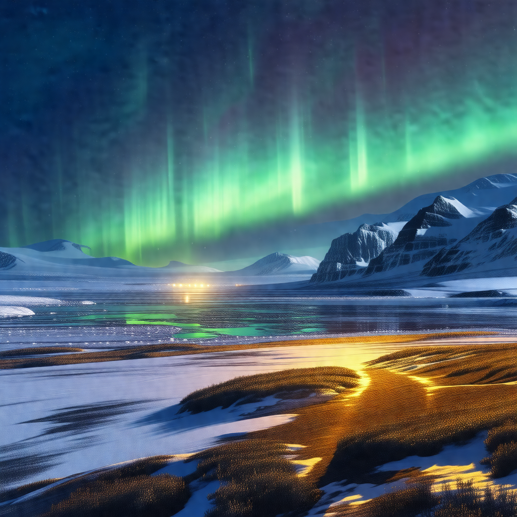 Beautiful scene of a mountain range with a river flowing ...