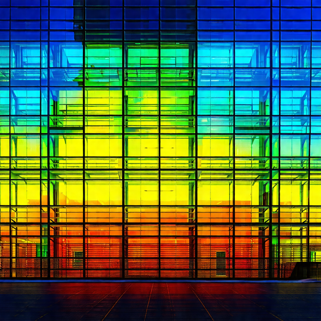 Large building with a unique design