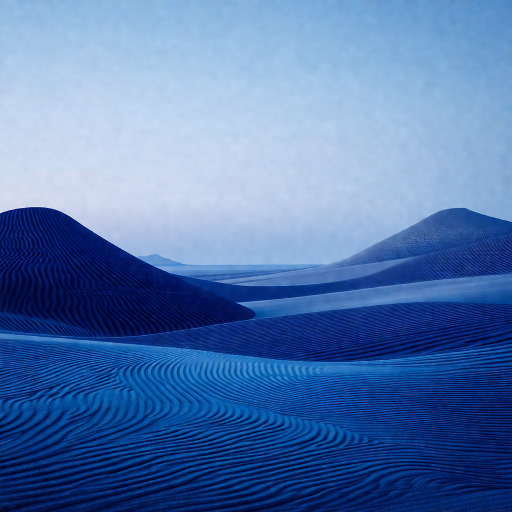 Beautiful desert landscape with a sky background