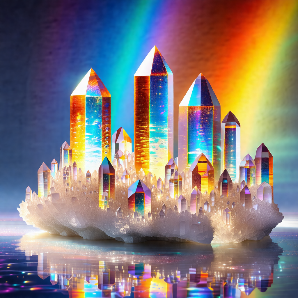 Colorful, three-dimensional model of a city, resembling a...