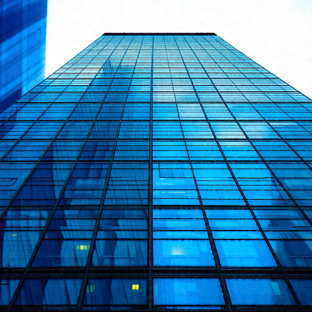 Tall building with a large number of windows