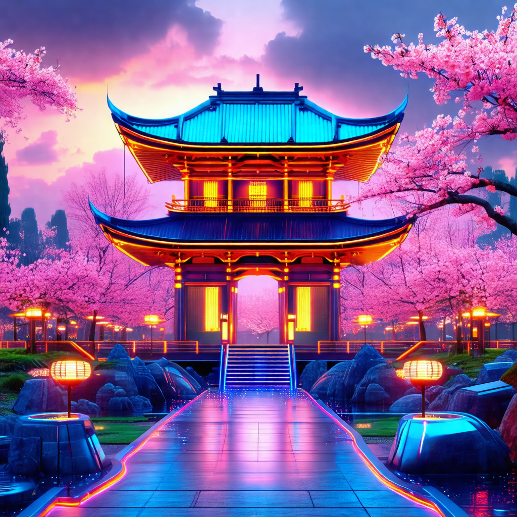 Colorful, computer-generated (cgi) depiction of a chinese...
