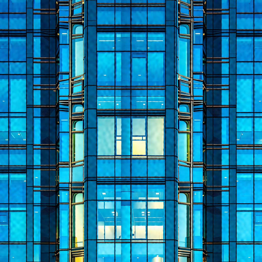 Tall building with many windows