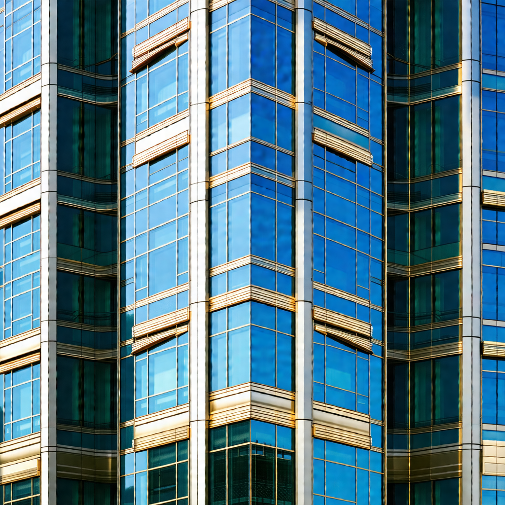 Tall building with many windows