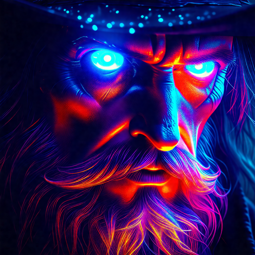 Man with a beard and mustache, wearing a hat