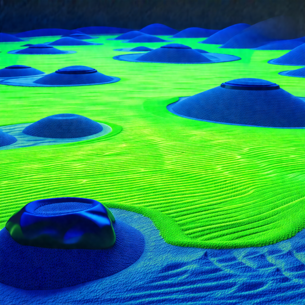 Computer-generated, three-dimensional representation of a...