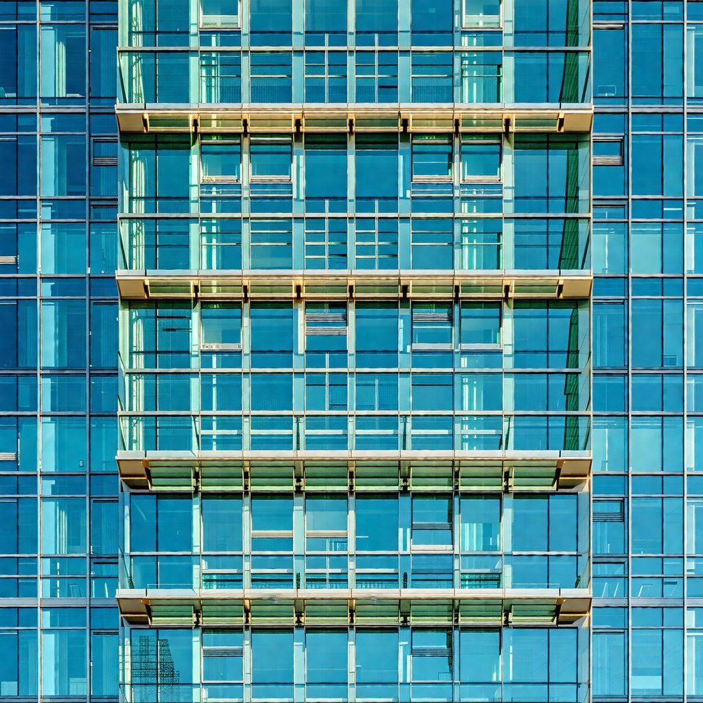 Tall building with a large number of windows