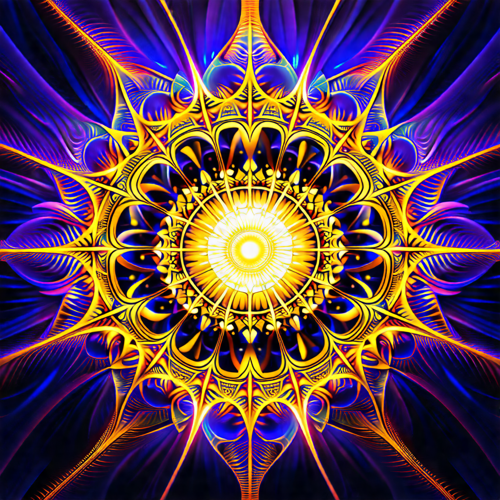 Vibrant and colorful sunflower, with its bright yellow ce...