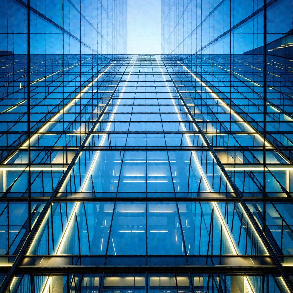 Tall building with a large number of windows