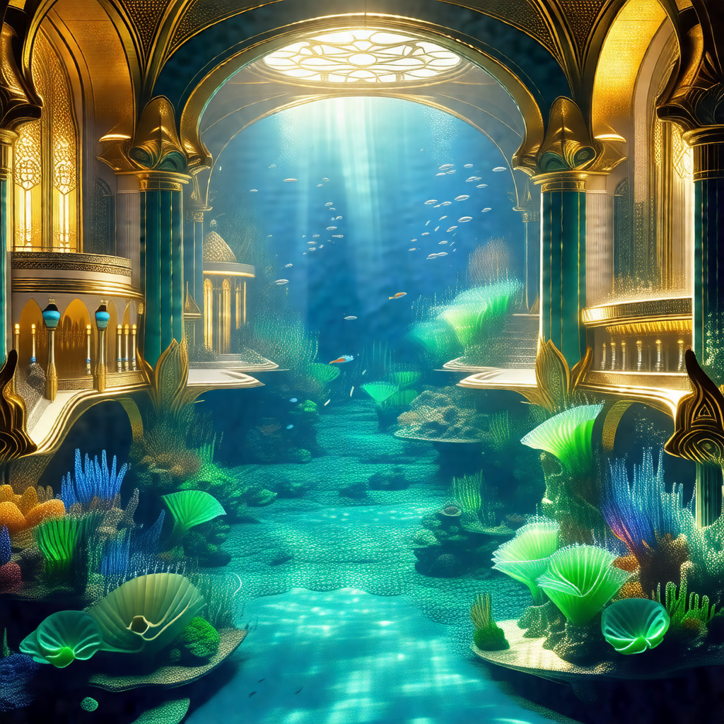 Large aquarium filled with various types of fish