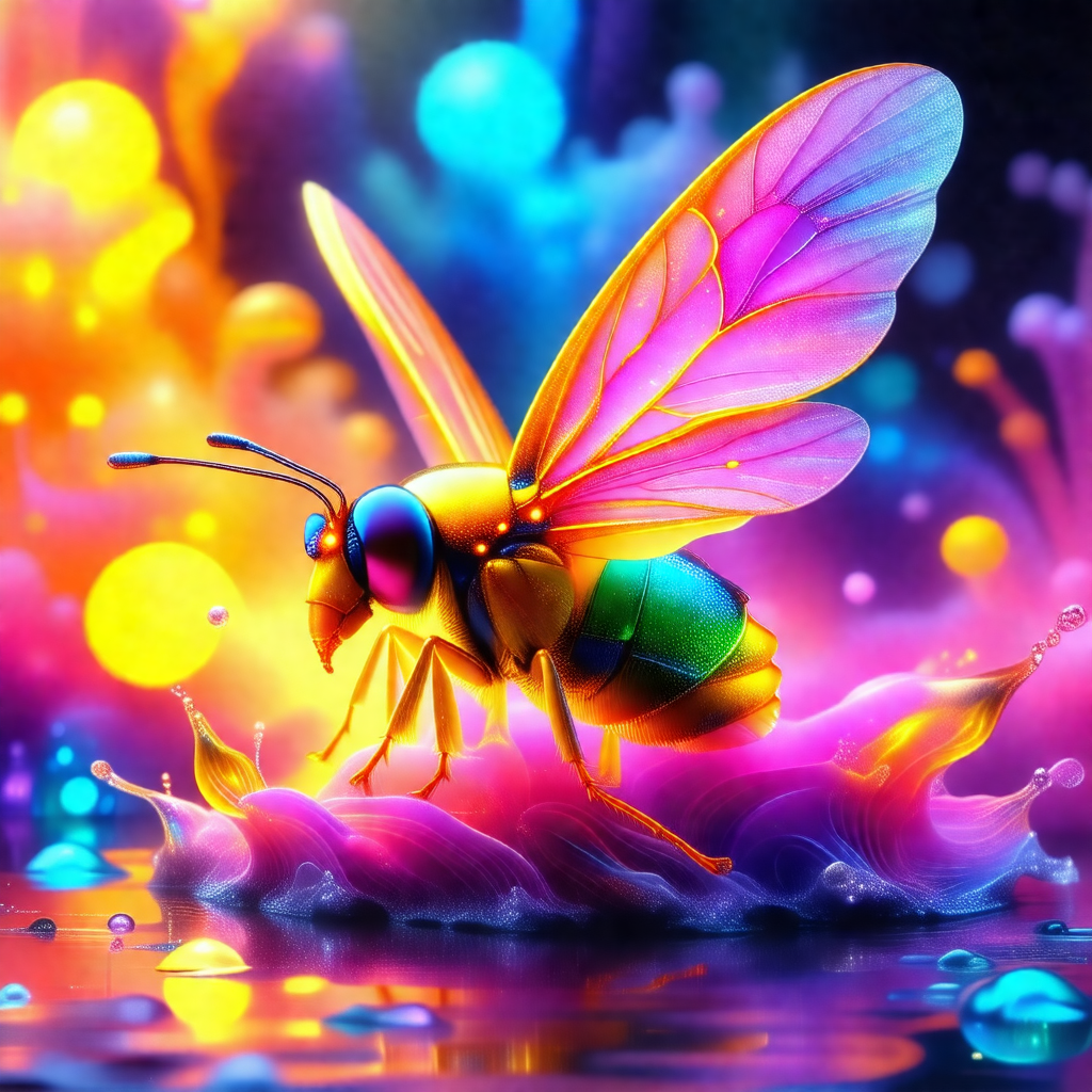 Colorful butterfly sitting on a pink flower