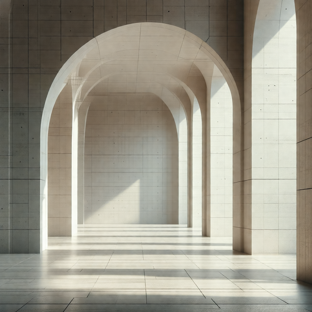 Large, empty room with a high ceiling