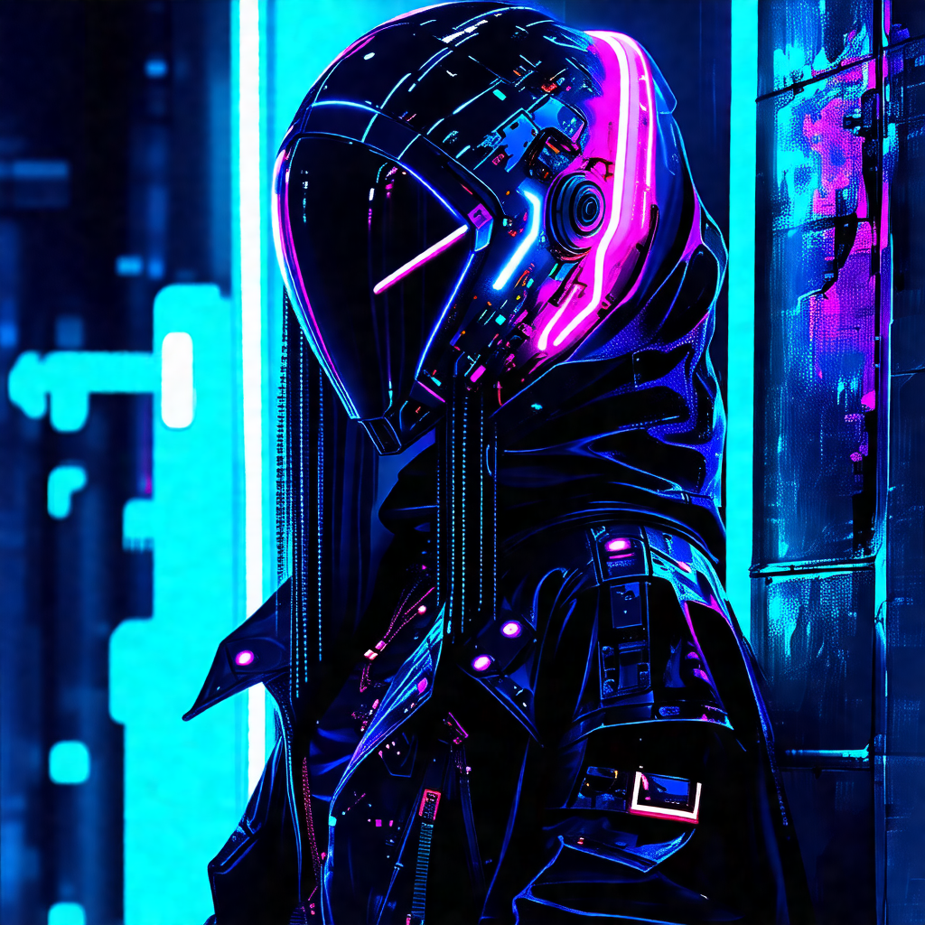 Futuristic, colorful, and artistic representation of a pe...