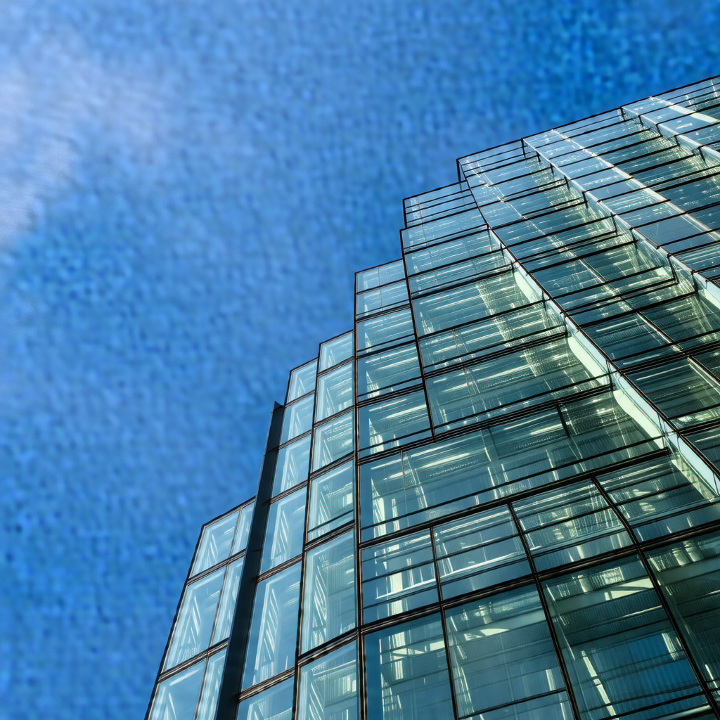 Tall building with a large number of windows