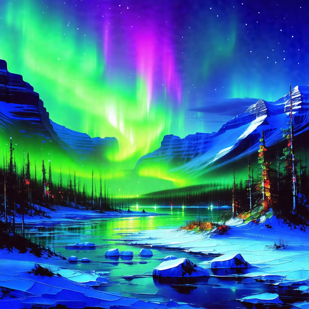 Beautiful scene of a mountain range with a river flowing ...