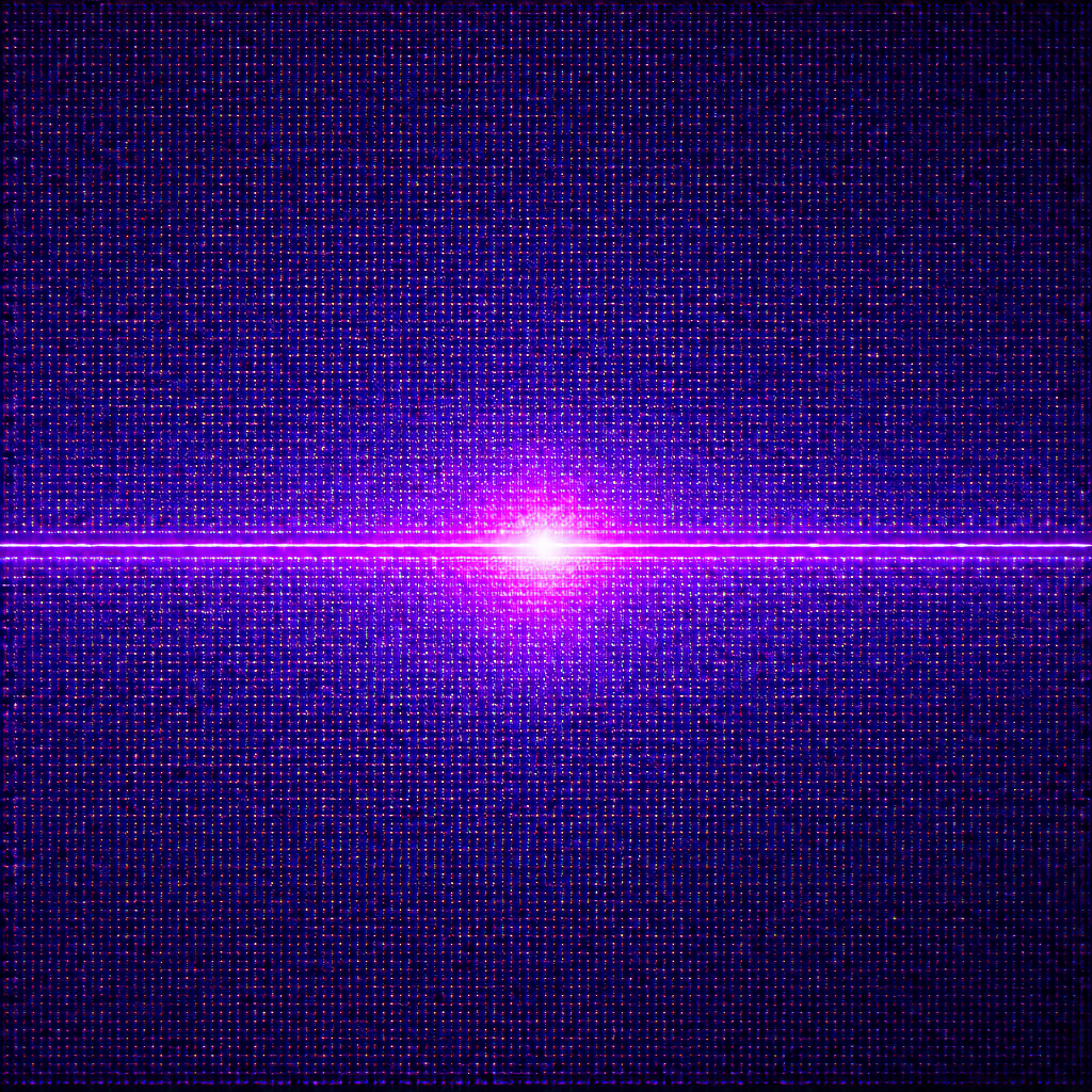 Close-up of a purple background with a bright purple ligh...