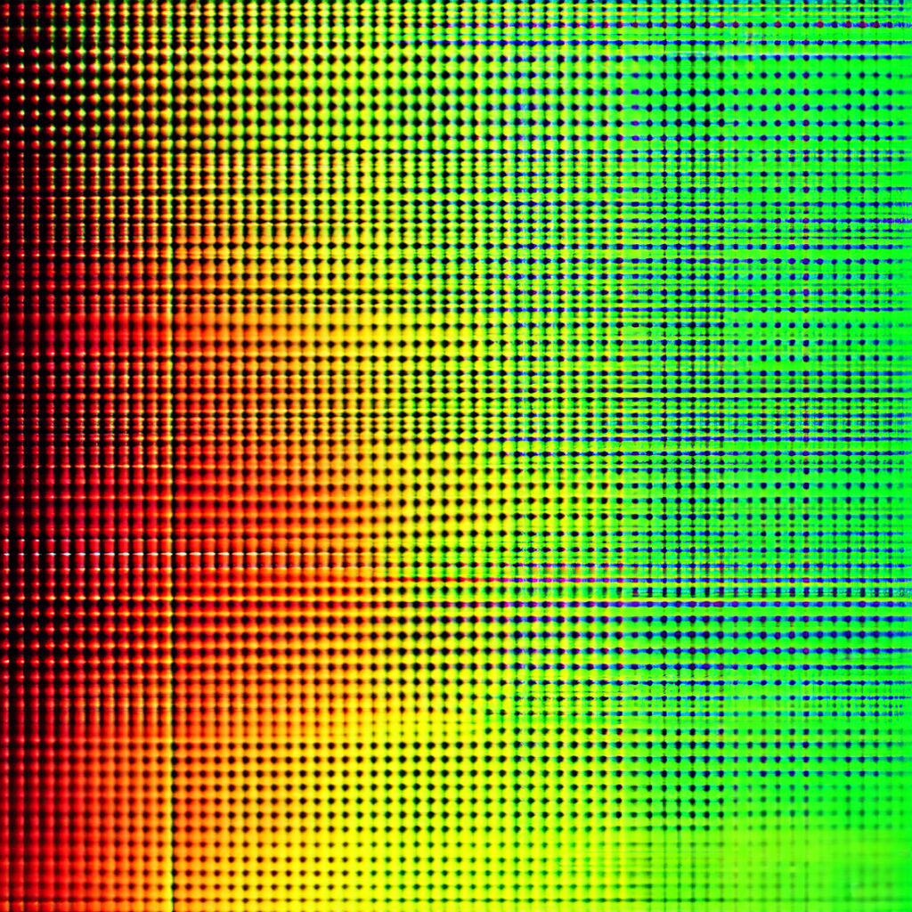 Close-up of a colorful, patterned fabric
