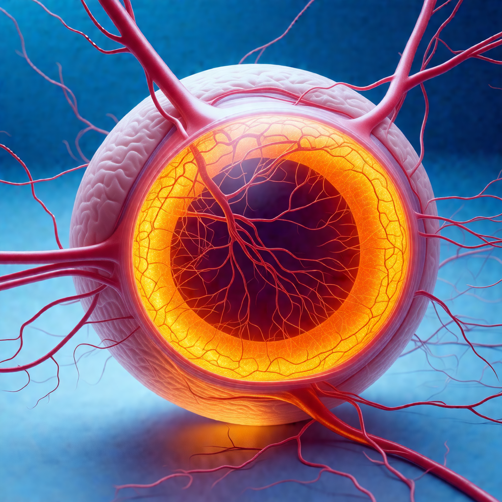Close-up of a human eye, with the iris and the pupil clea...