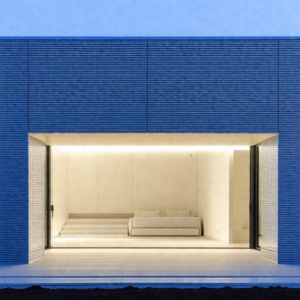 Large, open, and empty room with a white color scheme